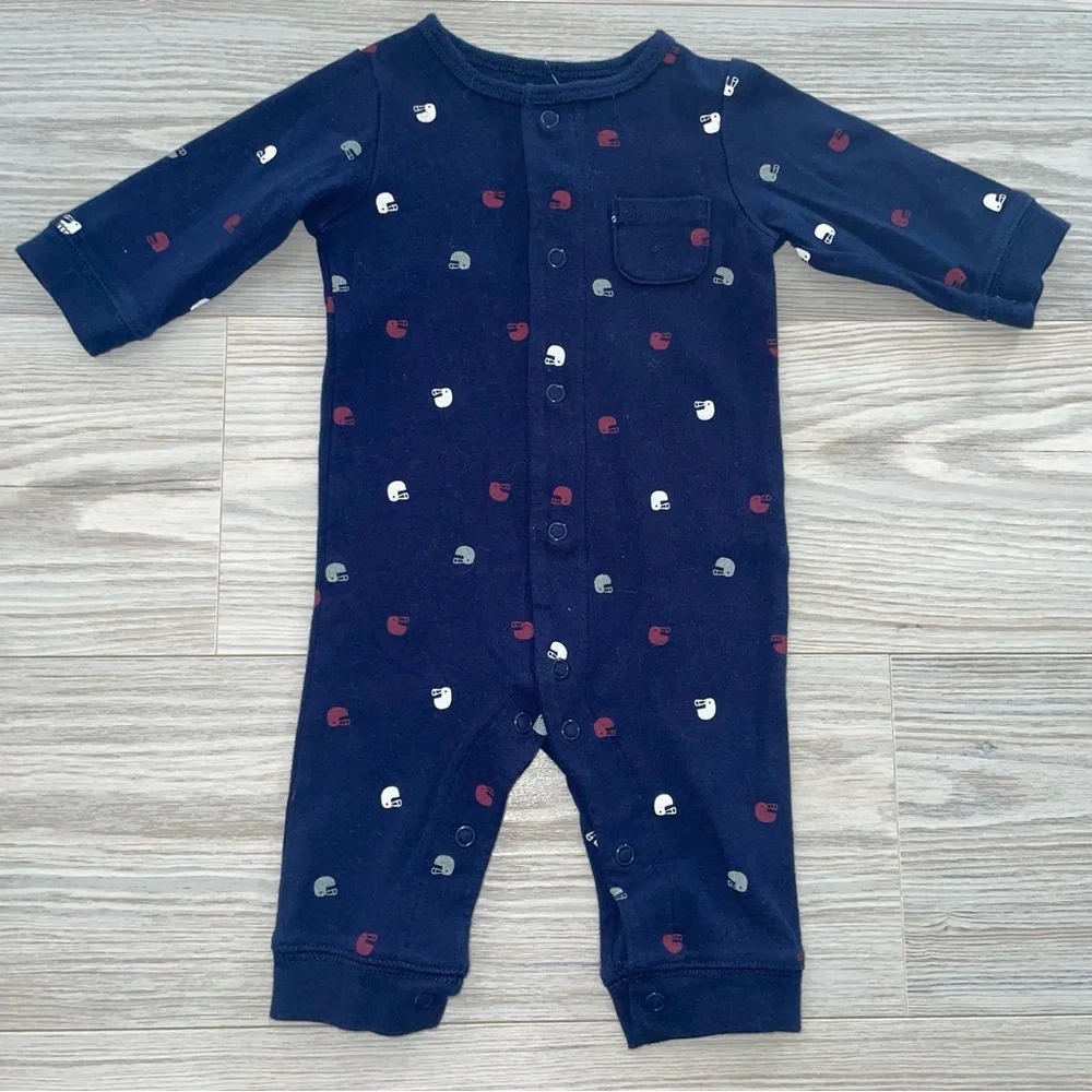 Carter’s Baby Boys Football Helmet One-Piece 3 Months